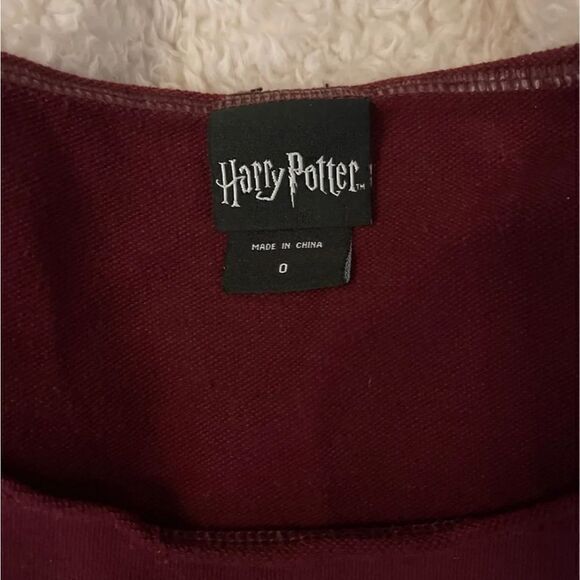 Torrid x harry potter plus size 0x/XL crewneck/off shoulder pullover top/shirt - Picture 3 of 3